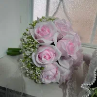 گل عروس|گل مصنوعی|شوش, |دیوار