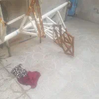 پله گرد آهنی تمیز