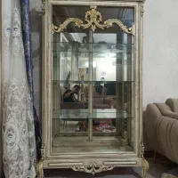 بوفه تمام چوب|بوفه، ویترین، کنسول|باسمنج, |دیوار