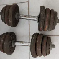 دمبل و راکت بدمینتون|تجهیزات ورزشی|کرج, مهرویلا جنوبی|دیوار