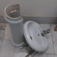 روشویی با شیر آب|لوازم سرویس بهداشتی|لاهیجان, کوه بیجار|دیوار