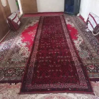 یک عدد فرش پشم گوسفندی قدیمی دستبافت|فرش|قم, شهرک فاطمیه|دیوار