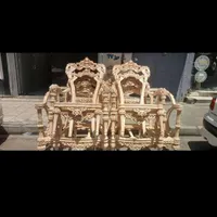 کلاف خام 9نفره کامل باجلو مبلی وعسلی