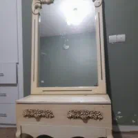 آینه کنسول سفیدشیری