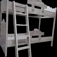 تخت خواب دوطبقه MDF سالم و شیک|تخت و سرویس خواب|تهران, افسریه جنوبی|دیوار