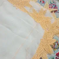 روسری سفید نو