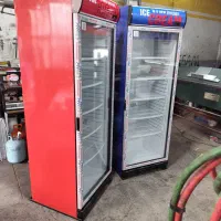 یخچال تک درب قرمز