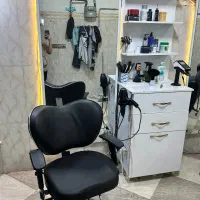 صندلی اصلاح دکور ارایشگاه