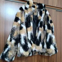 کت خز داخل استر دار نو و مانتو کتی