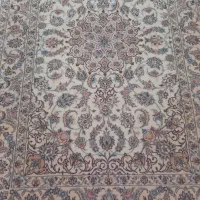 قالیچه نائین ۳متری کرم ۶لا گل ابریشم|فرش|تهران, دریان‌نو|دیوار