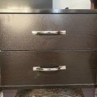 تخت یک نفره همراه تشک و پاتختی|تخت و سرویس خواب|تهران, دردشت|دیوار