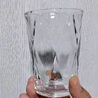 ۱۰ عدد لیوان طرح دار بلور زنگان