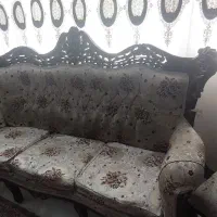 مبل ۹نفره سلطنتی چوب راش|مبلمان خانگی و میز عسلی|شهریار, شهرک امیریه|دیوار