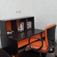 میز کامپیوتر- تحریر- بهمراه باکس  و صندلی اداری