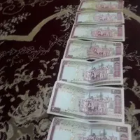 اسکناس قدیمی ۱۰۰ریالی و۲۰۰ریالی و۲۰۰۰ریالی|کلکسیون سکه، تمبر، اسکناس|تبریز, |دیوار