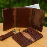 ست کیف پول کمربند جاکارتی جاکلیدی چرم طبیعی|کیف، کفش، کمربند|کرج, عظیمیه|دیوار