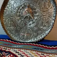 ظروف مسی وبرنجی قدیمی|کلکسیون اشیاء عتیقه|اردبیل, |دیوار