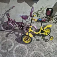 دو عدد دوچرخه سالم یکی ۱۶ یکی ۱۲