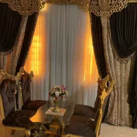 پرده سلطنتی فروش فروی|پرده، رانر، رومیزی|برازجان, |دیوار