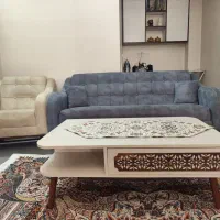 مبل راحتی ۷ نفره، ست جلو مبلی و عسلی، میز تلویزیون