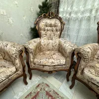مبلمان کلاسیک ۹ نفره-مبل کاملا سالم و تمیز|مبلمان خانگی و میز عسلی|تهران, مخصوص|دیوار