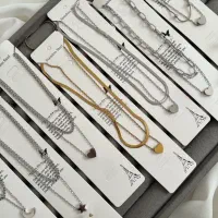 گردنبند دولاین گردنبند های دولاین ست و تک استیل