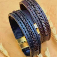 دستبند چرم موی‌یار