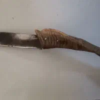 چاقو دسته شاخ۵۰ سانتی قدیمی