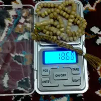 نگین درنجف تسبیح سنگ گربه زرد و چوب سبک معاوضه|جواهرات|مشهد, شهرآرا|دیوار