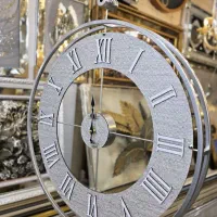 پخش تک ساعت دیواری طوسی مدرن قطر ۶۰ و ۸۰ دارد