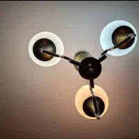 لوستر حبابی|لوستر و چراغ آویز|رودهن, |دیوار