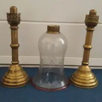 شمعدانی روسی اصل|کلکسیون اشیاء عتیقه|قزوین, |دیوار