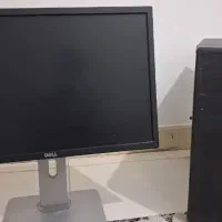 pcرام12وگرافیک8rx580و پاور650و مانیتور 24اینچ دل|رایانه رومیزی|بهارستان, |دیوار