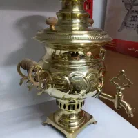 سماور زغالی قلم زنی