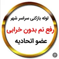 لوله بازکنی*رفع نمزدگی* باضمانت۳ساله(عضو اتحادیه)|خدمات پیشه و مهارت|مشهد, شهید فرامرز عباسی|دیوار