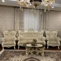 ست مبل ۹نفره ،میز ناهار خوری۸نفره و بوفه درحد نو|مبلمان خانگی و میز عسلی|محمدشهر, ولدآباد بزرگ|دیوار