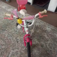دوچرخه دخترونه صورتی رنگ