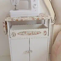 چرخ خیاطی نو به همراه میز