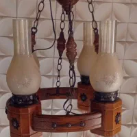 لوستر چوبی