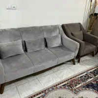 مبل 7نفره وتمامی‌اجناس