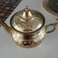 قوری و پارچ برنجی|کلکسیون اشیاء عتیقه|مشهد, شهید علی محمدی|دیوار