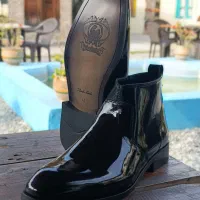 کفش نیمبوت مردانه مدل ماریو ساق ۱۱cm