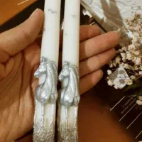 شمع قلمی اسب|صنایع دستی و سایر لوازم تزئینی|گرگان, |دیوار