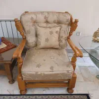 مبلمان ۷نفره بهمراه میزناهارخوری۸نفره|مبلمان خانگی و میز عسلی|تهران, میرداماد|دیوار