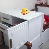 سرویس کامل تخت نوزاد|تخت و سرویس خواب|اراک, |دیوار