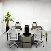 میزکارگروهی 4 نفره/ میز کارمندی/میز کارشناسی