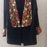 لباس مجلسی و کت سوزندوزی ،مانتو