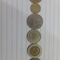 ۶ عدد سکه|کلکسیون سکه، تمبر، اسکناس|خوی, |دیوار