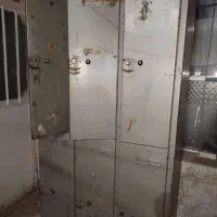 کمد فلزی شیش درب آهنی معاوضه