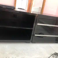 زیر تلویزون چوب عالی